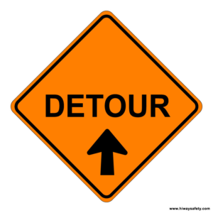 SC9 DETOUR Sign