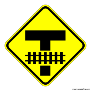 W10-11 Rail Crossing Sign