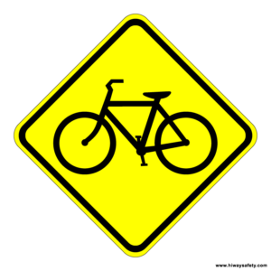W11-1 Bicycle traffic Sign
