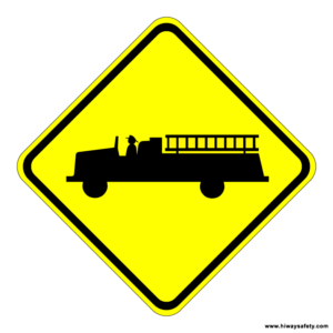 W11-8 Emergency Vehicle Sign