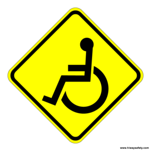 W11-9 Handicapped Sign