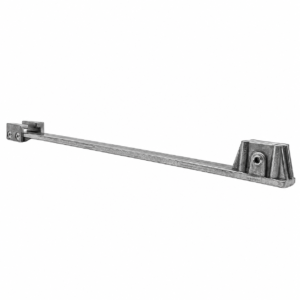 Extension for cantilever street name sign bracket